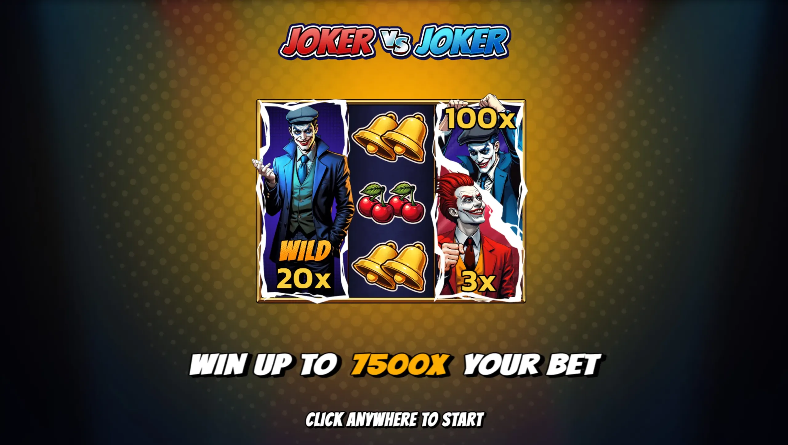 Joker vs Joker demo start screen